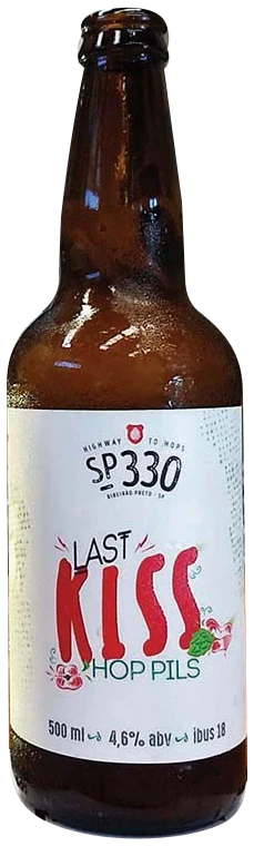 Garrafa real da cerveja SP 330 Last Kiss
